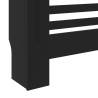 MDF Radiator Cover Black 78 cm - Stylish & Durable