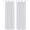 White Sheer Curtain 140 x 175 cm 2 pcs Colour white Size 140 x 175 cm Quantity in Package 2 