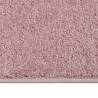 Elegant Pink Short Pile Rug 140x200 cm - Hipomarket