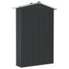 Garden Shed Anthracite 116x45x175 cm - Durable Galvanised Steel