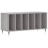 Stylish Grey Sonoma Record Cabinet - 100x38x48 cm | Hipo Market