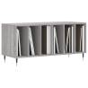 Stylish Grey Sonoma Record Cabinet - 100x38x48 cm | Hipo Market