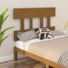 Bed Headboard Honey Brown 78.5x3x81 cm Solid Wood Pine Colour honey brown Size 78.5 x 81 cm Quantity in Package 1 