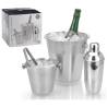 4 Piece Stainless Steel Bar Set by Excellent Houseware