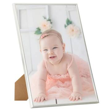 Photo Frames Collage - 5 pcs Silver 40x50cm for Wall/Table