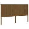 Honey Brown Bed Headboard - Solid Pine Wood | Hipomarket