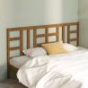 Bed Headboard Honey Brown 206x4x100 cm Solid Wood Pine Colour honey brown Size 206 x 100 cm Quantity in Package 1 