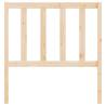 Stylish Solid Wood Pine Bed Headboard - 106x4x100 cm