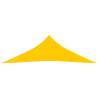 Yellow Sunshade Sail 4x4x5.8m - UV & Mould Resistant HDPE