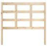 Stylish Solid Pine Bed Headboard | 105.5x4x100 cm