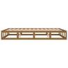 Honey Brown King Size Bed Frame | Solid Pine Wood - Hipo Market