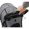 TRIXIE Folding Pet Stroller for Dogs & Cats - Grey