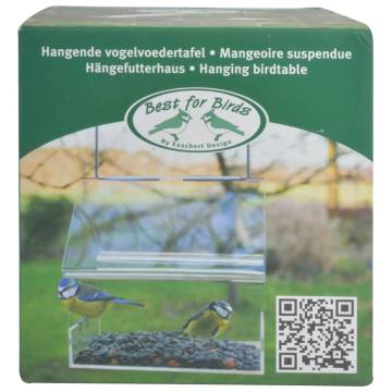 Esschert Design Hanging Birdtable House Acrylic - Bird Feeder