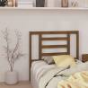 Stylish Honey Brown Bed Headboard in Solid Pine Wood | Hipomarket