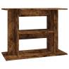 Aquarium Stand Smoked Oak 80x35x60 cm - Stylish & Durable