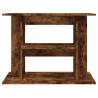 Aquarium Stand Smoked Oak 80x35x60 cm - Stylish & Durable