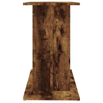 Aquarium Stand Smoked Oak 80x35x60 cm - Stylish & Durable