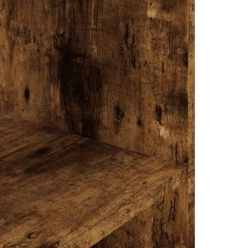 Aquarium Stand Smoked Oak 80x35x60 cm - Stylish & Durable