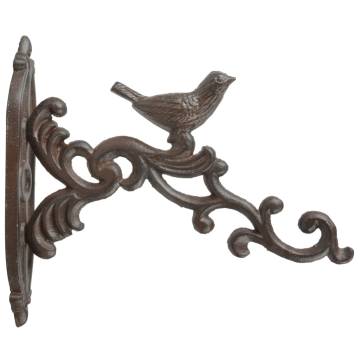 Esschert Design Hanging Basket Hook - Brown Cast Iron BR21