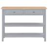 Elegant Grey Sideboard - 110x35x80 cm MDF | Hipo Market