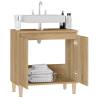 Sink Cabinet Sonoma Oak - Stylish & Durable Bathroom Storage