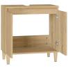 Sink Cabinet Sonoma Oak - Stylish & Durable Bathroom Storage