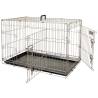 FLAMINGO Pet Crate Ebo Metallic Brown - 77x47x55 cm