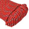 Boat Rope Red 3mm 500m - Durable Polypropylene | HipoMarket