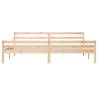 Solid Wood Super King Size Bed Frame 180x200 cm | Hipo Market