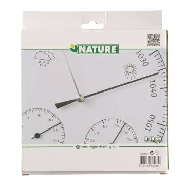 Nature 3-in-1 Barometer with Thermometer & Hygrometer - 20 cm