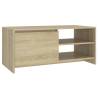 Sonoma Oak Coffee Table - Modern Design & Ample Storage