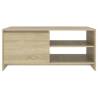 Sonoma Oak Coffee Table - Modern Design & Ample Storage