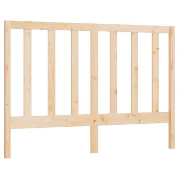 Stylish Solid Wood Pine Bed Headboard - 156x4x100 cm