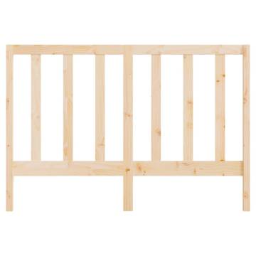 Stylish Solid Wood Pine Bed Headboard - 156x4x100 cm