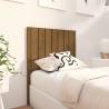 Stylish Honey Brown Bed Headboard - Solid Pine 80.5cm