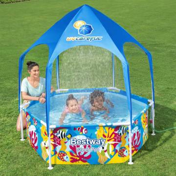 Bestway Steel Pro UV Care Above Ground Pool for Kids - 183x51 cm