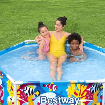 Bestway Steel Pro UV Care Above Ground Pool for Kids - 183x51 cm