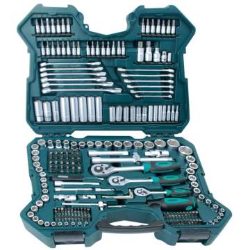 Brüder Mannesmann 215 Piece Ratcheting Socket Spanner Set