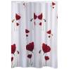 RIDDER Shower Curtain Mohn 180x200 cm | Floral Design