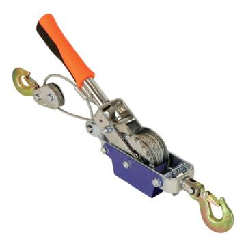 Carpoint Portable Hand Winch 800 kg - Chrome | HipoMarket