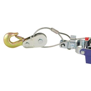 Carpoint Portable Hand Winch 800 kg - Chrome | HipoMarket