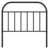 Stylish Black Metal Headboard 100 cm | Hipo Market