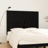 Wall Headboard Black 159.5x3x110 cm Solid Wood Pine Colour black Size 159.5 x 110 cm Quantity in Package 1 