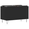 Stylish Black Record Cabinet - 74.5x38x48 cm | HipoMarket