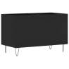 Stylish Black Record Cabinet - 74.5x38x48 cm | HipoMarket