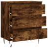 Stylish Smoked Oak Sideboard - 60x35x70 cm | HipoMarket