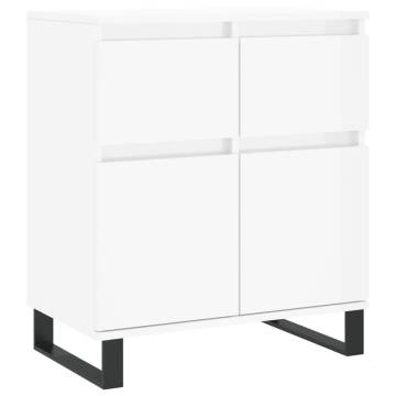 High Gloss White Sideboard - Stylish Storage Solution