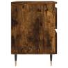 Smoked Oak Bedside Cabinets - 2 pcs, Stylish & Durable