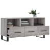 Stylish Grey Sonoma TV Cabinet - 102x36x50 cm