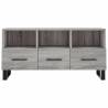 Stylish Grey Sonoma TV Cabinet - 102x36x50 cm